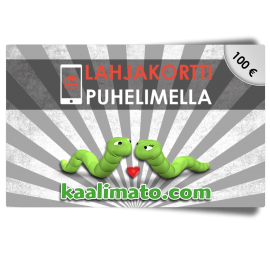 Kaalimato.com 100€ lahjakortti