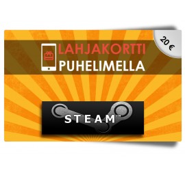 Steam 20€ lahjakortti